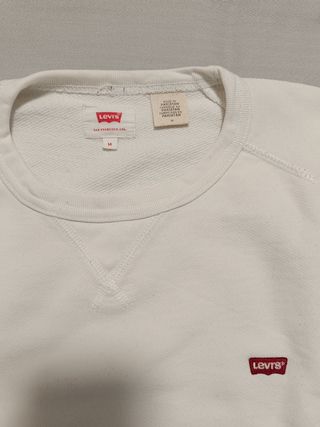 Sudadera Levi's Blanca Talla M