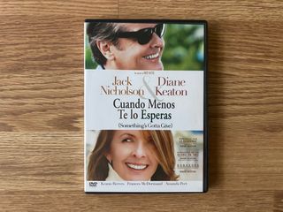 Cuando menos te lo esperas (DVD Jack Nicholson)