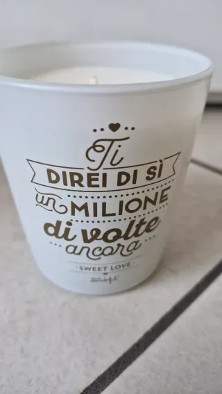 Candela profumata Ti direi di sì