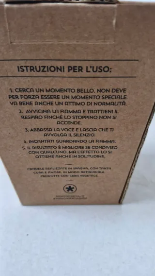 Candela profumata Ti direi di sì