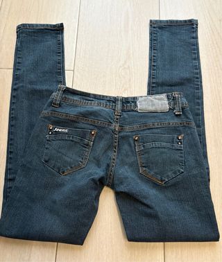 Pantalón vaquero mujer azul