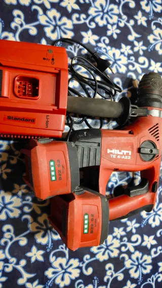 Hilti TE 4-A22 Taladro + 2 Baterías + Cargador
