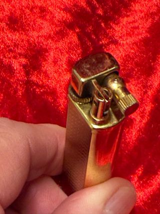 Set 3 Accendini Vintage Placcati in Oro