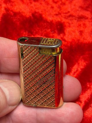 Set 3 Accendini Vintage Placcati in Oro