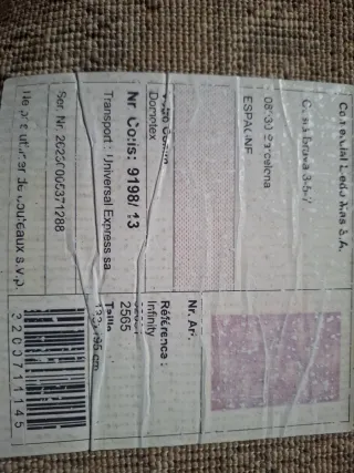 Alfombra Lledó Mas Beige y marrón