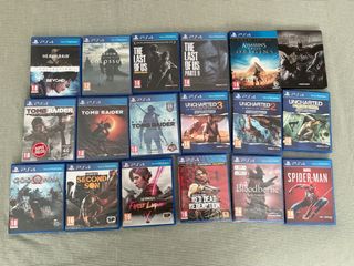 Lote 18 Juegos PS4