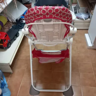 Trona Chicco roja y blanca