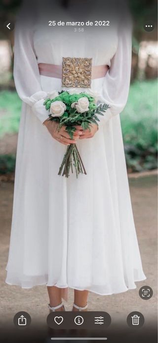 Vestido de Novia Elegante Blanco
