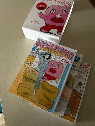 Pack menstruoso: Menstru, tu amiga fiel, vol. 1-4
