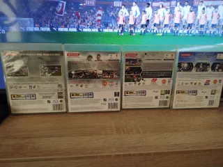 Pack 4 Videojuegos PS3 PES 2008, 2010, 2011, 2012