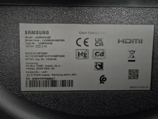 Monitor Samsung LU28R55 Negro/Plata