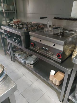 Freidora Gas 10+10 Litros