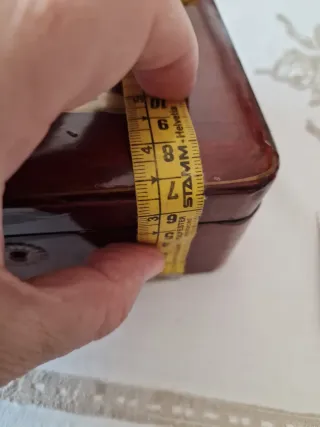 Caja japonesa madera lacada 1910