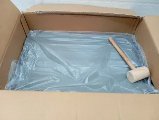 Armario de tela negro 6 estantes