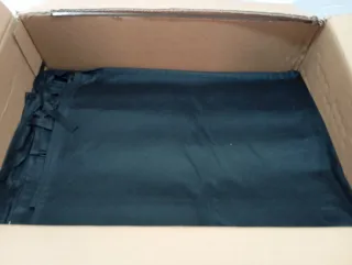 Armario de tela negro 6 estantes