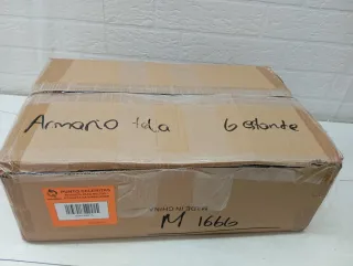 Armario de tela negro 6 estantes