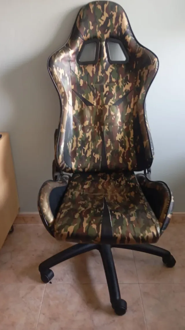 Silla Gaming game Camuflaje Ergonómica oficina