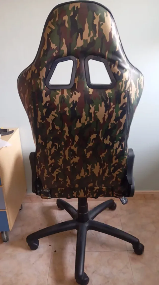 Silla Gaming game Camuflaje Ergonómica oficina