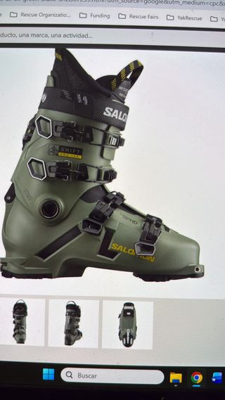 Botas de esquí montaña Salomon Shift Pro 100 AT