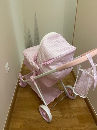 Carro de juguete De Cuevas rosa