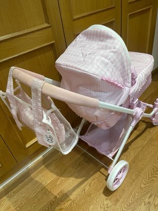 Carro de juguete De Cuevas rosa