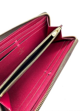 Cartera Louis Vuitton Zippy Monogram Marrón