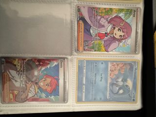 Cartas Pokémon Denis y Aroa Corona Astral
