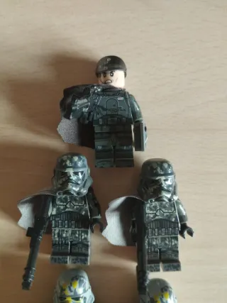 Stormtrooper soldado imperial de barro compatible