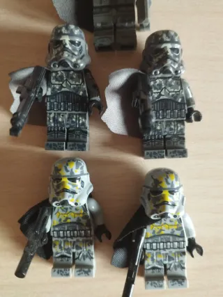 Stormtrooper soldado imperial de barro compatible