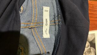 Pantalones premamá vaqueros acampanados