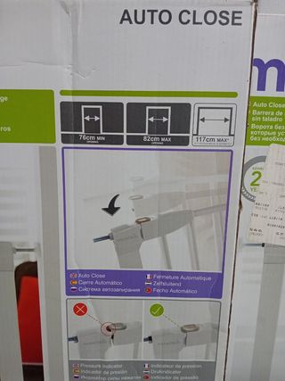 Puerta barandilla de seguridad