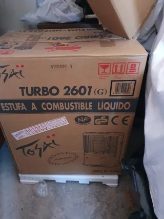 Estufa de queroseno Tosai Turbo 2601