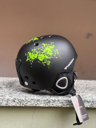 Casco Snowboard Marca: ADITAM Casco Nero Taglia L