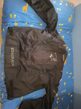 Chaqueta Bela Moto Verano Negra