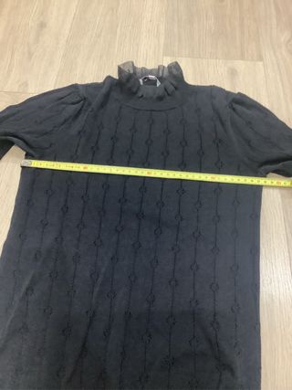 Jersey Morgan manga 3/4 negro