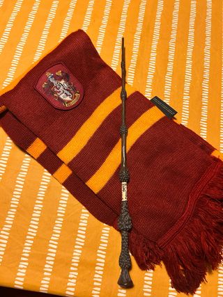 Varita y bufanda oficial Harry Potter