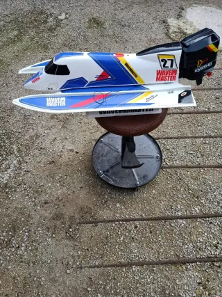 Kyosho Wave Master RC Boat, lancha eléctrica