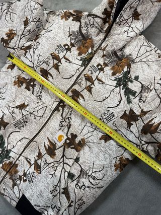 Carhartt Rework Realtree Camuflaje Chaqueta Blanca