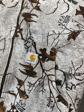 Carhartt Rework Realtree Camuflaje Chaqueta Blanca