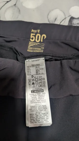 Pantalón esquí nieve nuevo mujer 3XL Decathlon