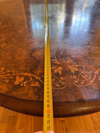 Tavolo da pranzo in radica di noce