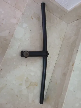 Manillar y potencia de aluminio