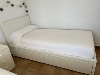 Dormitorio juvenil blanco