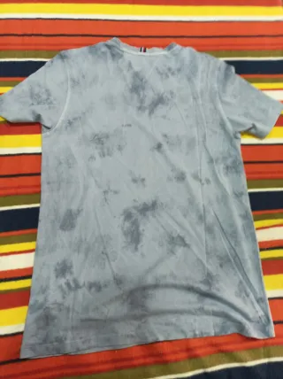 Camiseta Tommy Hilfiger Gris/Azul Talla L