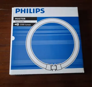 Lámpara colgante Philips metal inox
