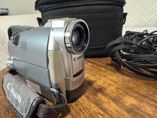 Videocámara Canon MiniDV Plata