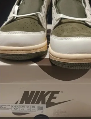 Jordan 1 Low Travis Scott Olive Talla 43