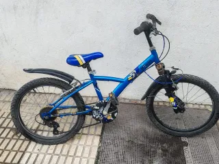 Bicicleta infantil azul Btwin