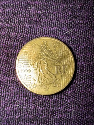 Moneda 50 céntimos 1999 RF