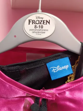 Disfraz Frozen Anna Deluxe Talla 8/10 años